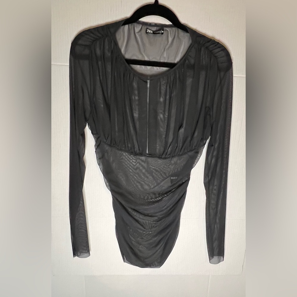 Zara Sheer Top